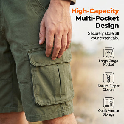 🩳 Férfi cargo rövidnadrág outdoor és casual stílusban
