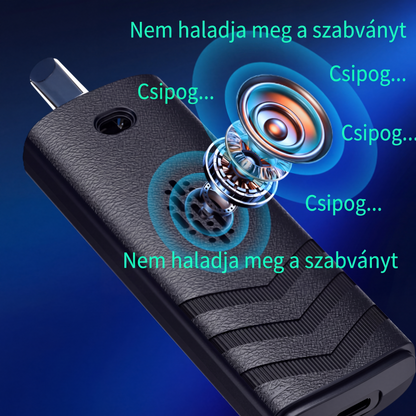 🍺 Újratölthető alkoholszonda LCD-kijelzővel és hangbemondással – Pontos mérés – Utánvét ✨