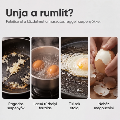🍳 Mikrohullámú tojásfőző Gyors reggeli – Búcsú a korai keléstől