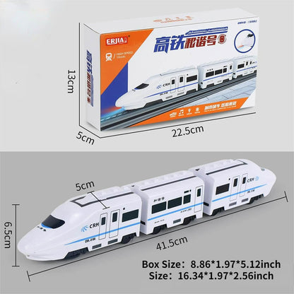 🚄 Elektromos Nagysebességű Vonat Játékszett – Élethű Szimulációs Harmony Express Játék