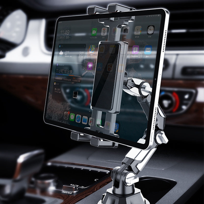 🚗📱 1080°-ban állítható, összecsukható autós tartó okostelefonokhoz és táblagépekhez – stabil, állítható és multifunkcionális 👍