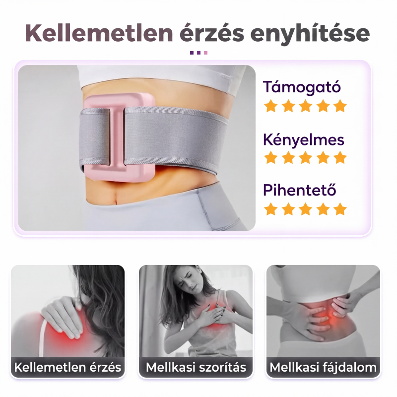 Rezgő fascia gyűrűs masszírozó testformáláshoz
