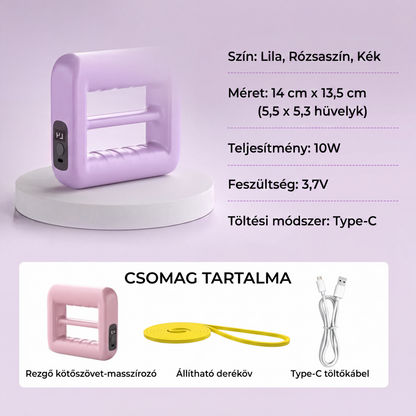 Rezgő fascia gyűrűs masszírozó testformáláshoz