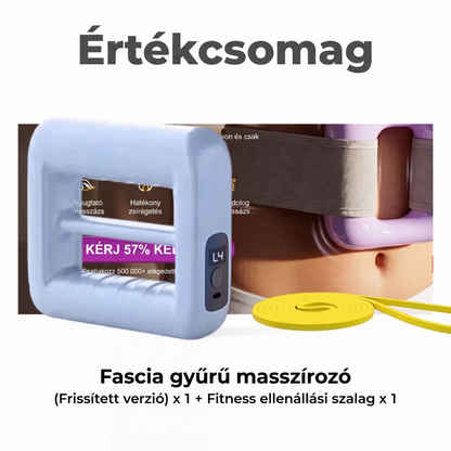 Rezgő fascia gyűrűs masszírozó testformáláshoz