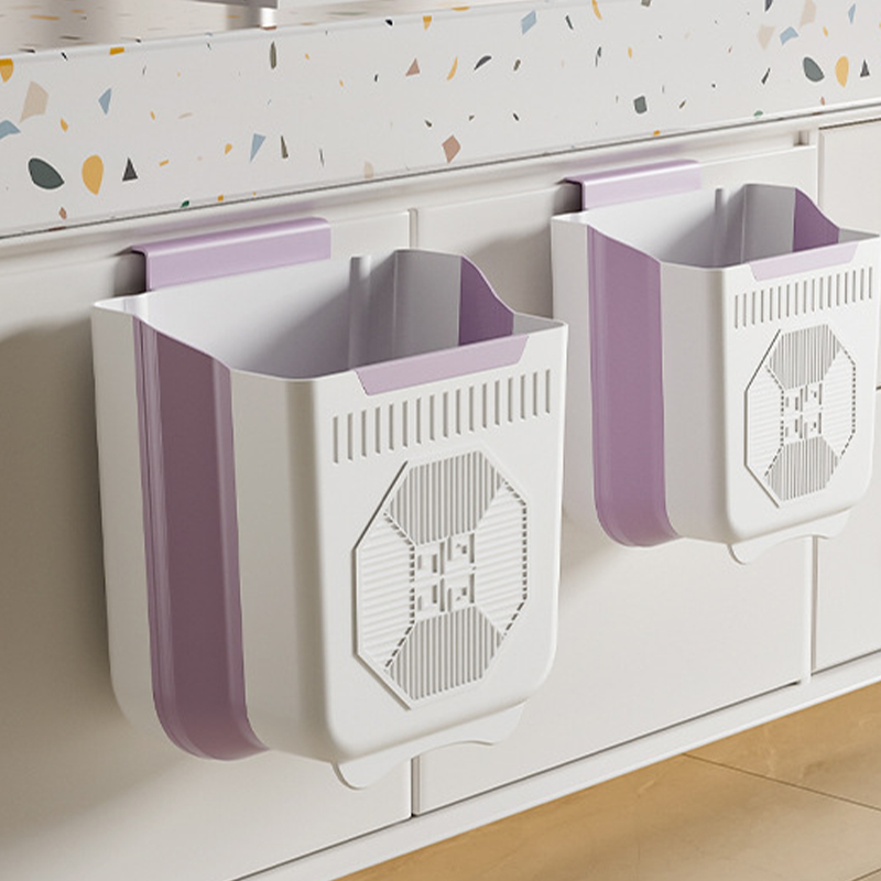 🗑️✨ Összecsukható, függeszthető prémium szemetes – Helytakarékosság és kényelem a konyhában 🏠