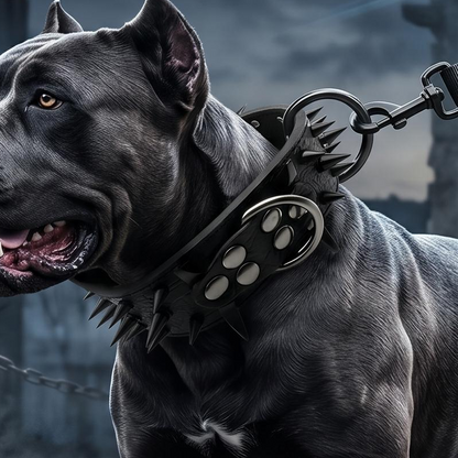 🐕 Tüskeivel ellátott védőnyakörv kutyáknak – strapabíró, állítható és biztonságos