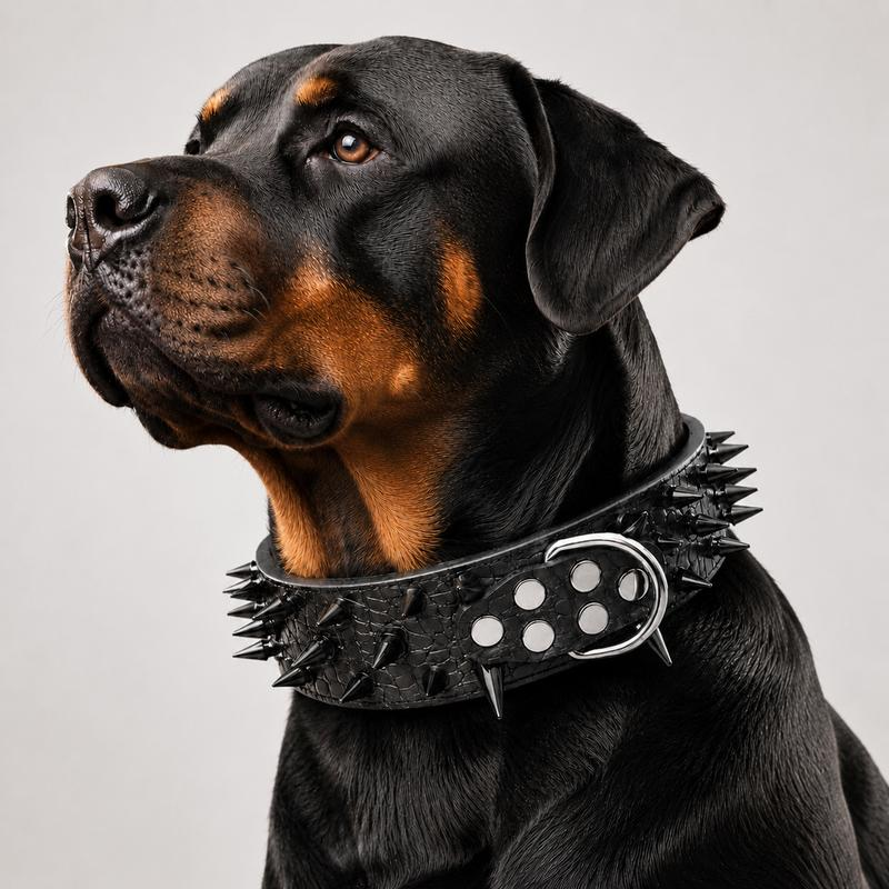 🐕 Tüskeivel ellátott védőnyakörv kutyáknak – strapabíró, állítható és biztonságos