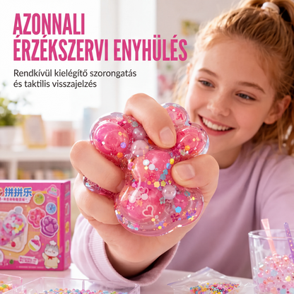 🎨✨ DIY kristálysquishy készlet – Kreatív játék és hatékony stresszoldás