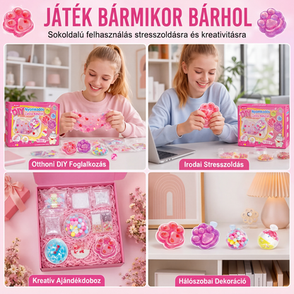 🎨✨ DIY kristálysquishy készlet – Kreatív játék és hatékony stresszoldás