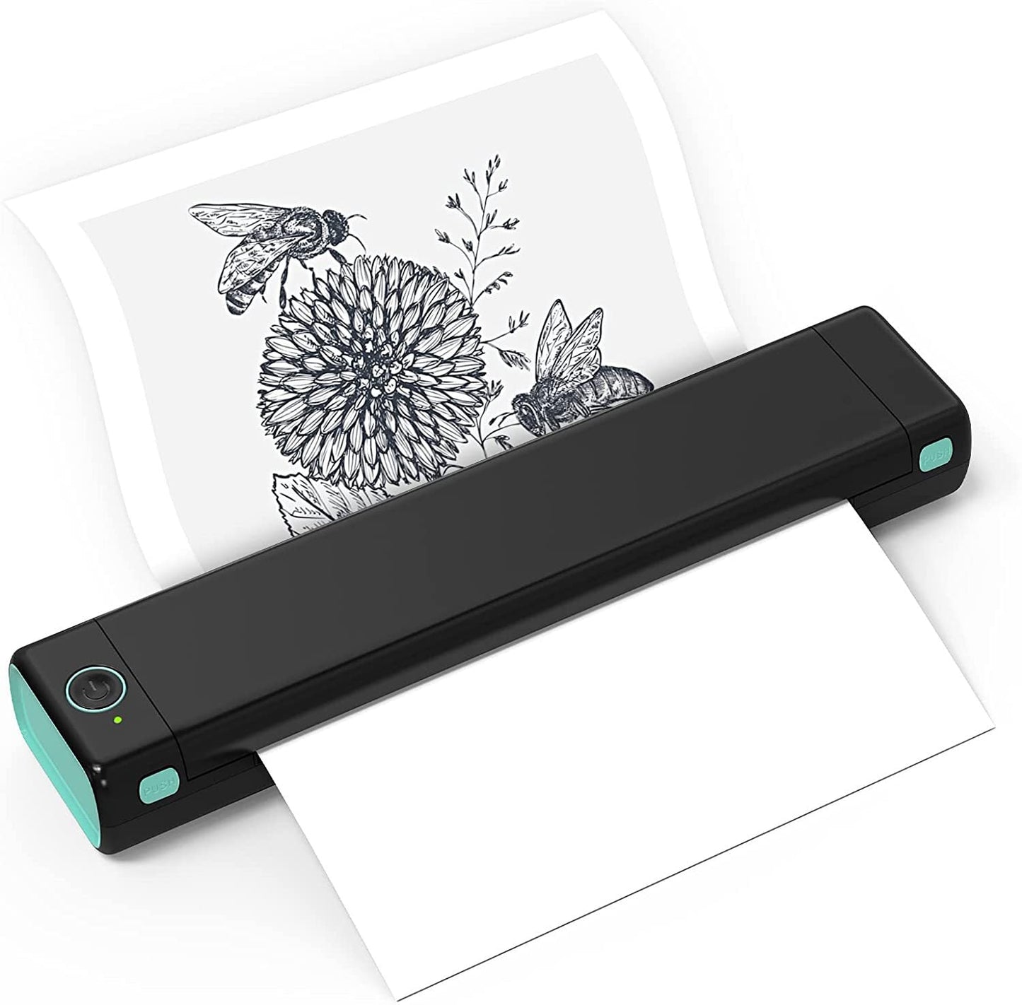 🖨️ D810 hordozható Bluetooth-os hőérzékeny nyomtató – kiválóan alkalmas tetoválószalonokba, irodákba és mobil nyomtatáshoz 🔥📱