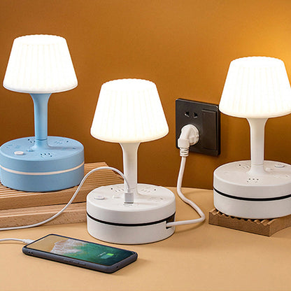 🛏️💡 Ágy melléki lámpa AC aljzattal és USB portokkal: Töltés és fény egyben 🔌🛡️