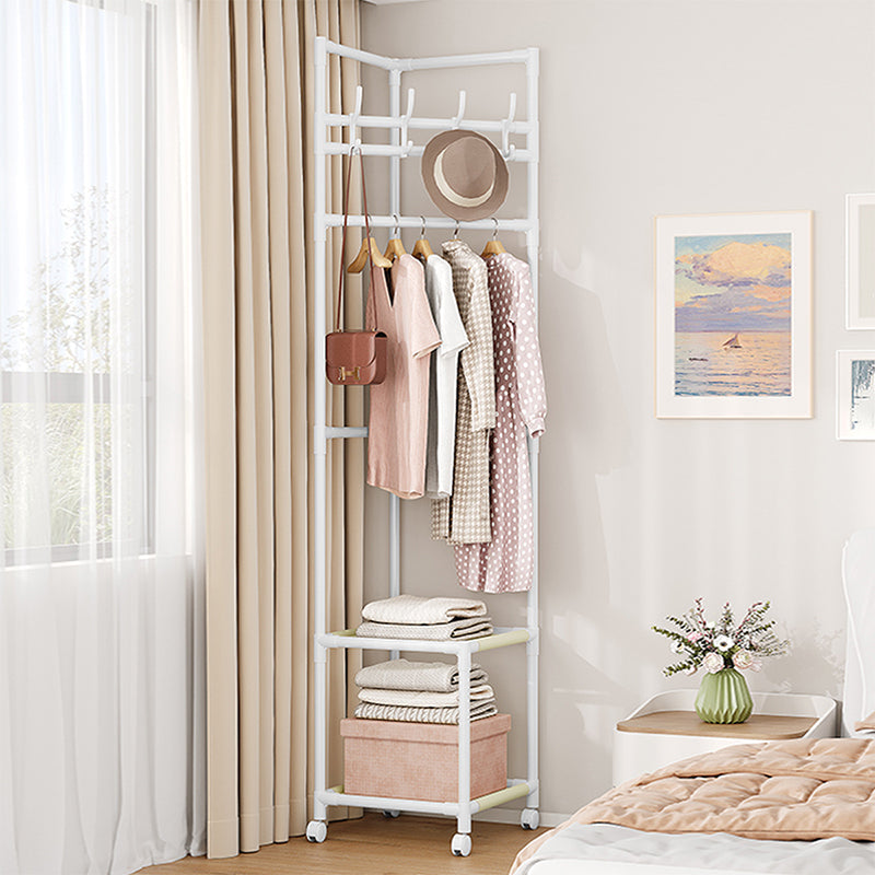 🏠✨ Kompakt ruhaakasztó – strapabíró, helytakarékos és fúrás nélkül felszerelhető