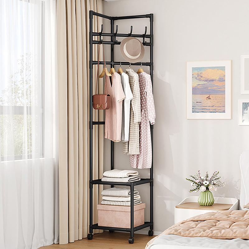 🏠✨ Kompakt ruhaakasztó – strapabíró, helytakarékos és fúrás nélkül felszerelhető
