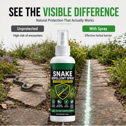 🐍 Kígyóriasztó spray kertbe és kültéri használatra – gyors és kényelmes védelem