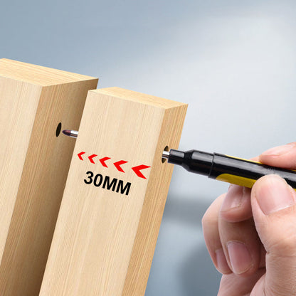 🖊️ 30 mm-es hosszú hegyű építőipari filctoll – olajalapú, gyorsan száradó és vízálló
