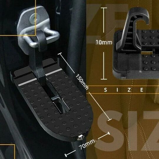 🚗 Többfunkciós, összecsukható autóküszöb – kompakt és praktikus segédeszköz az autó mellett