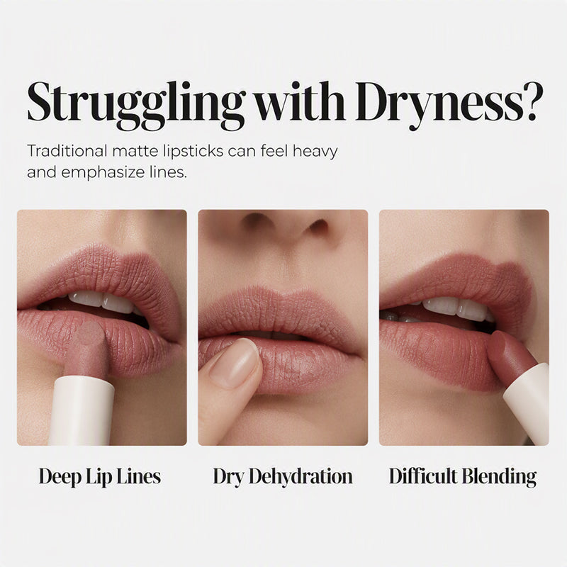💄 Matt rúzs, puha finissel és bolyhos szivacsos applikátorral ✨
