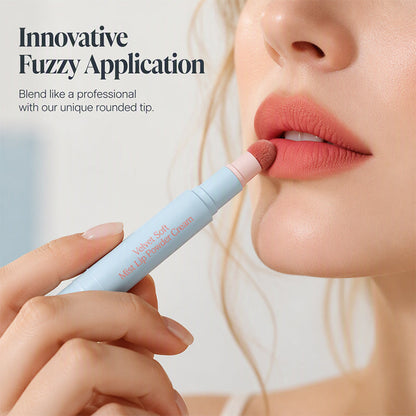 💄 Matt rúzs, puha finissel és bolyhos szivacsos applikátorral ✨