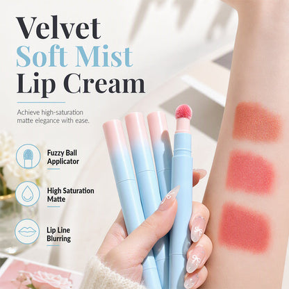 💄 Matt rúzs, puha finissel és bolyhos szivacsos applikátorral ✨