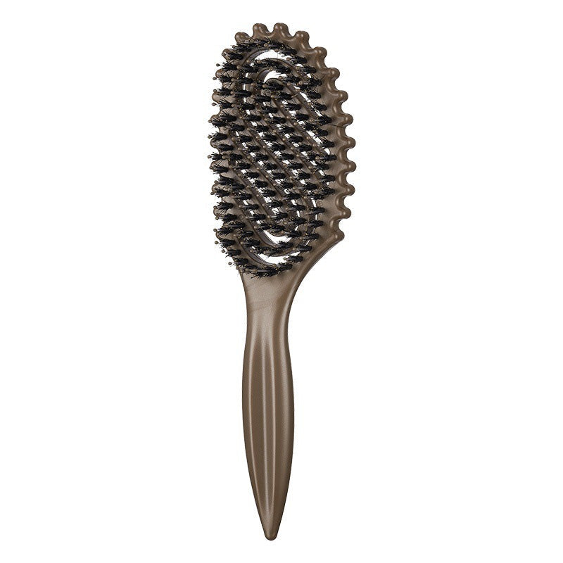 ✨ Vaddisznószőrös, szellőzőnyílásokkal ellátott hajcsavaró kefe – nagyobb volumen és könnyebb formázás 💇‍♀️