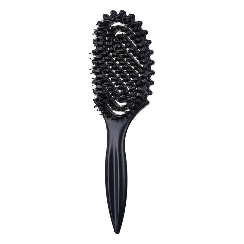 ✨ Vaddisznószőrös, szellőzőnyílásokkal ellátott hajcsavaró kefe – nagyobb volumen és könnyebb formázás 💇‍♀️