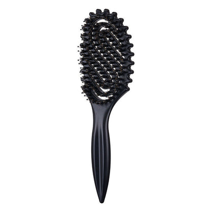 ✨ Vaddisznószőrös, szellőzőnyílásokkal ellátott hajcsavaró kefe – nagyobb volumen és könnyebb formázás 💇‍♀️