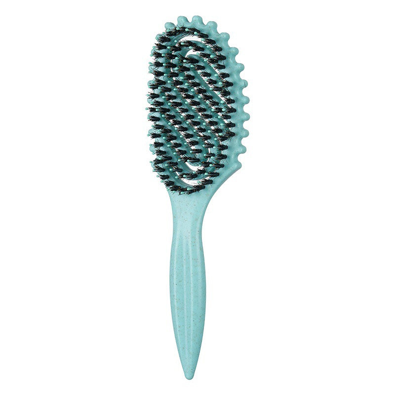 ✨ Vaddisznószőrös, szellőzőnyílásokkal ellátott hajcsavaró kefe – nagyobb volumen és könnyebb formázás 💇‍♀️
