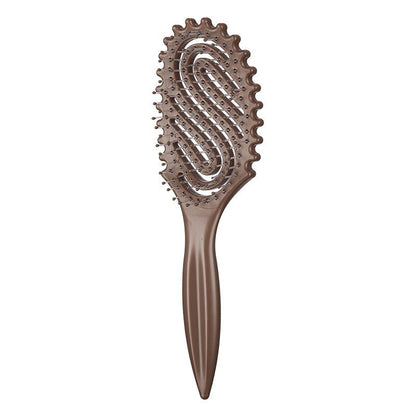 ✨ Vaddisznószőrös, szellőzőnyílásokkal ellátott hajcsavaró kefe – nagyobb volumen és könnyebb formázás 💇‍♀️