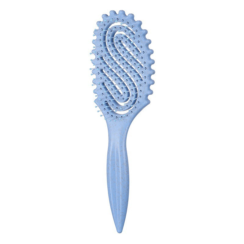 ✨ Vaddisznószőrös, szellőzőnyílásokkal ellátott hajcsavaró kefe – nagyobb volumen és könnyebb formázás 💇‍♀️