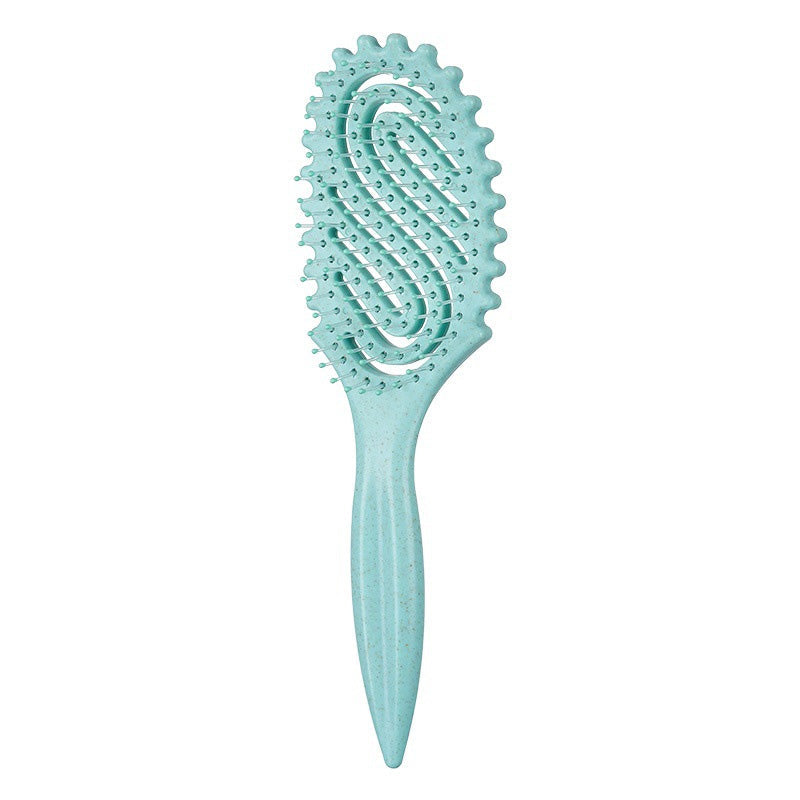 ✨ Vaddisznószőrös, szellőzőnyílásokkal ellátott hajcsavaró kefe – nagyobb volumen és könnyebb formázás 💇‍♀️
