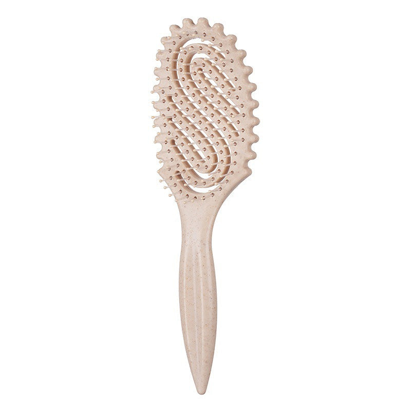 ✨ Vaddisznószőrös, szellőzőnyílásokkal ellátott hajcsavaró kefe – nagyobb volumen és könnyebb formázás 💇‍♀️