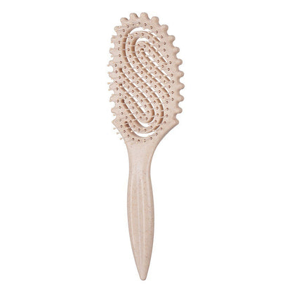 ✨ Vaddisznószőrös, szellőzőnyílásokkal ellátott hajcsavaró kefe – nagyobb volumen és könnyebb formázás 💇‍♀️