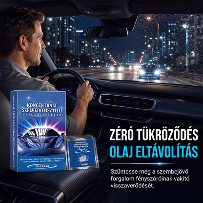 🚗✨ Pezsgőtabletták autóablakok tisztításához – csíkmentes, tiszta ablak