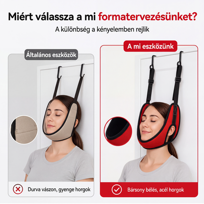 💆 Nyaknyomáscsökkentő rögzítőpánt