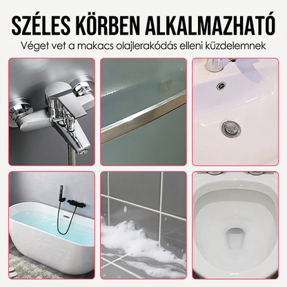 🧼 Fürdőszobai tisztítóspray – Többcélú, vízkő- és folteltávolító 🔥