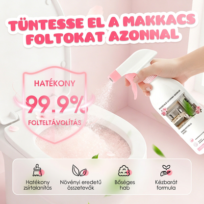 🧼 Fürdőszobai tisztítóspray – Többcélú, vízkő- és folteltávolító 🔥