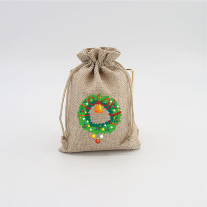🎄🎁 Karácsonyi ajándékzsákok zsinórral – gyors és elegáns ajándékcsomagolás ✨