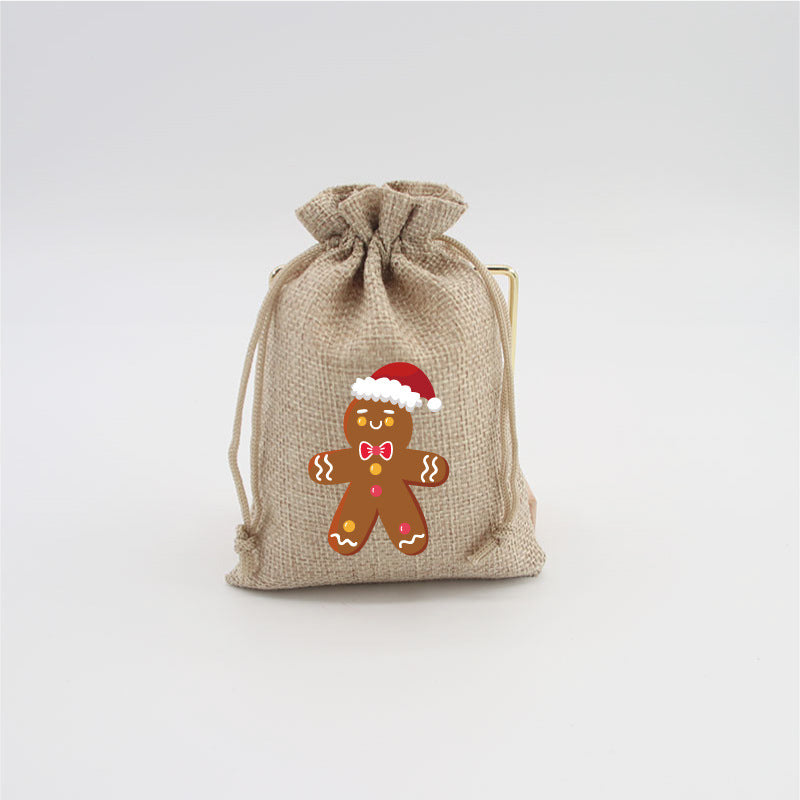🎄🎁 Karácsonyi ajándékzsákok zsinórral – gyors és elegáns ajándékcsomagolás ✨