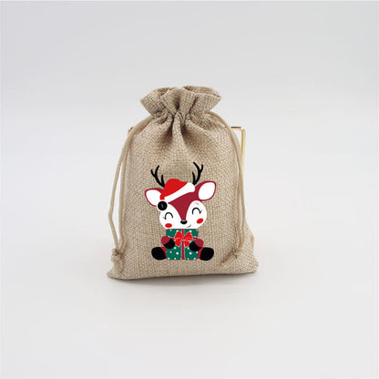 🎄🎁 Karácsonyi ajándékzsákok zsinórral – gyors és elegáns ajándékcsomagolás ✨