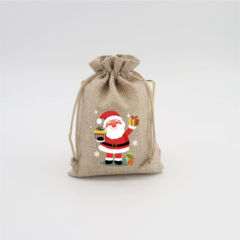 🎄🎁 Karácsonyi ajándékzsákok zsinórral – gyors és elegáns ajándékcsomagolás ✨