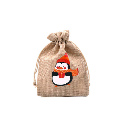🎄🎁 Karácsonyi ajándékzsákok zsinórral – gyors és elegáns ajándékcsomagolás ✨