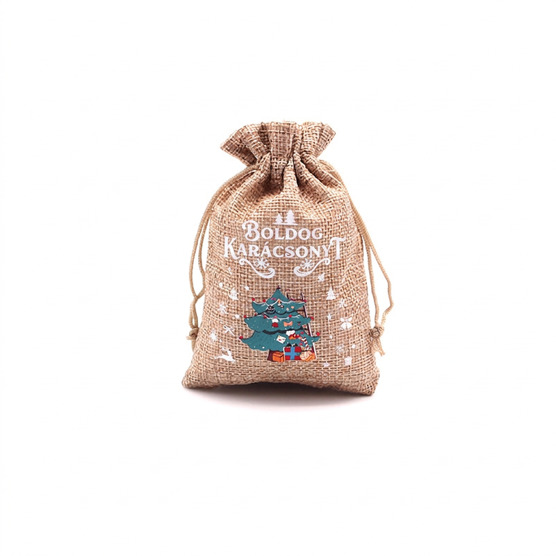 🎄🎁 Karácsonyi ajándékzsákok zsinórral – gyors és elegáns ajándékcsomagolás ✨