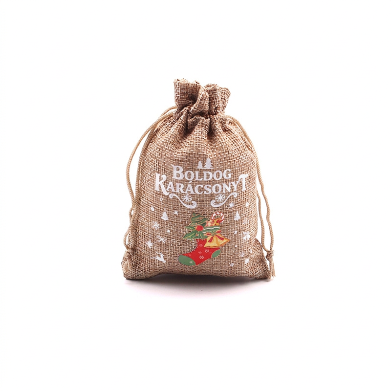🎄🎁 Karácsonyi ajándékzsákok zsinórral – gyors és elegáns ajándékcsomagolás ✨
