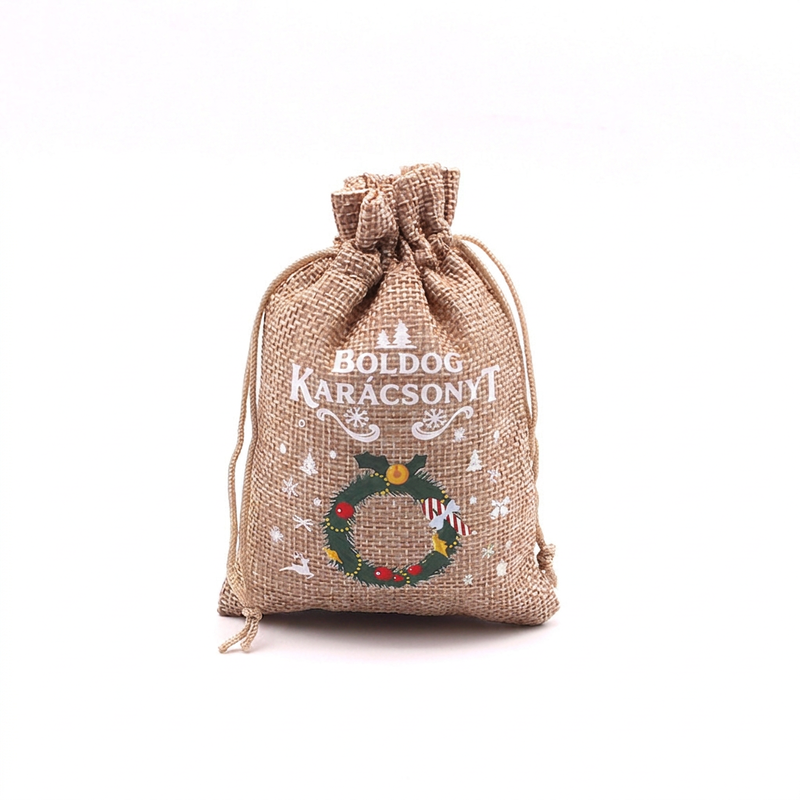 🎄🎁 Karácsonyi ajándékzsákok zsinórral – gyors és elegáns ajándékcsomagolás ✨