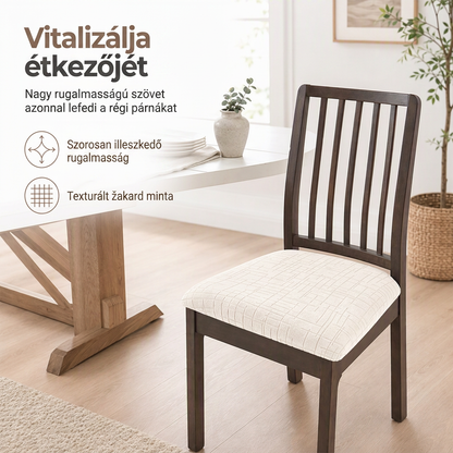🪑✨ Elegáns, egyszerű és rugalmas székhuzatok — elegáns kialakítás, tökéletes illeszkedés
