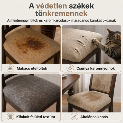 🪑✨ Elegáns, egyszerű és rugalmas székhuzatok — elegáns kialakítás, tökéletes illeszkedés