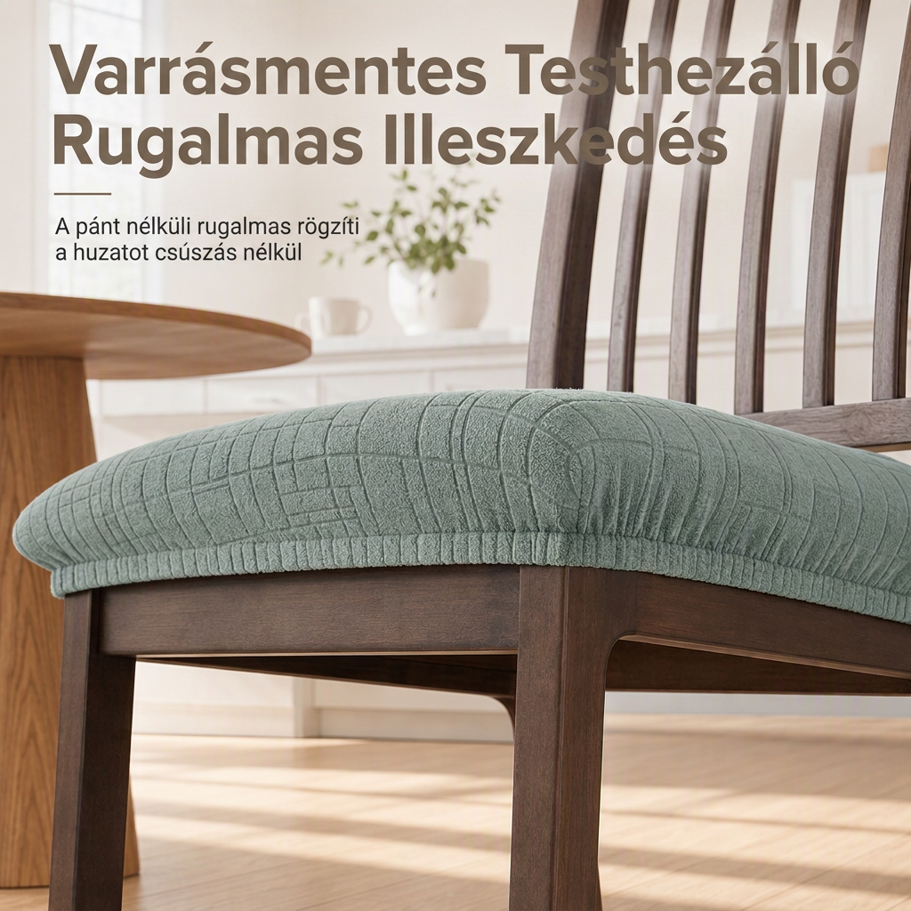🪑✨ Elegáns, egyszerű és rugalmas székhuzatok — elegáns kialakítás, tökéletes illeszkedés