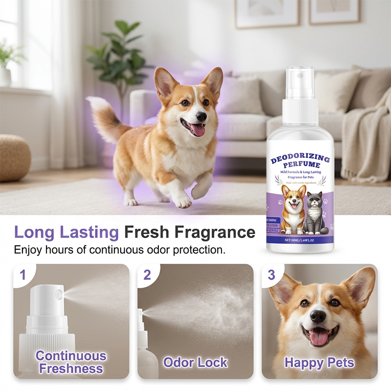 🐶🌿 Szagtalanító spray háziállatok számára – semlegesíti a kellemetlen szagokat és felfrissít