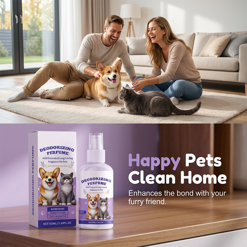 🐶🌿 Szagtalanító spray háziállatok számára – semlegesíti a kellemetlen szagokat és felfrissít