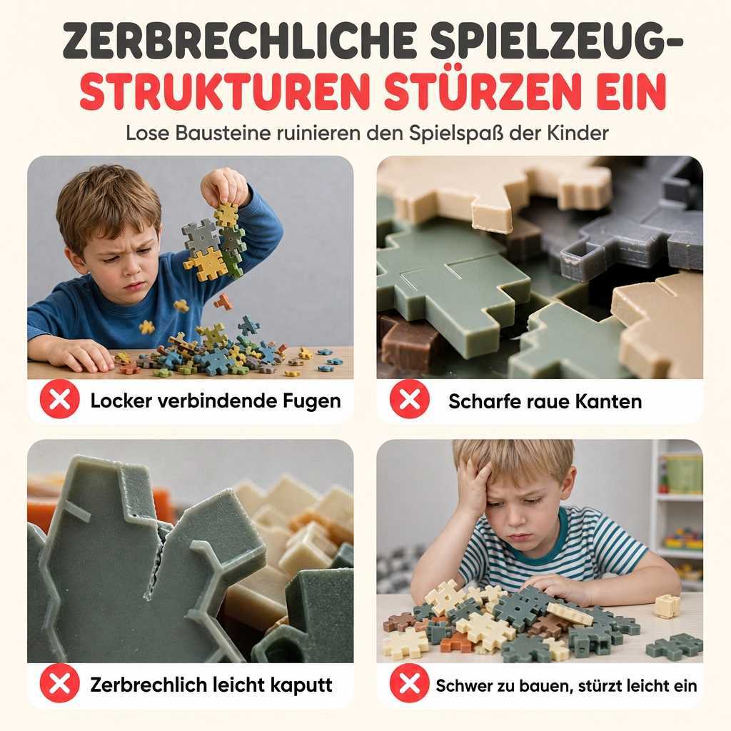 ❄️🧩 3D hópelyhek építőelemek gyerekeknek – kreatív építés és elemek összerakása ✨